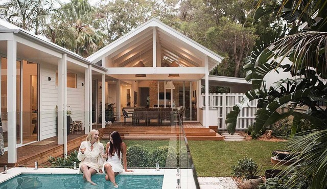 Moso House with Heated Pool, Sauna + Cold Plunge