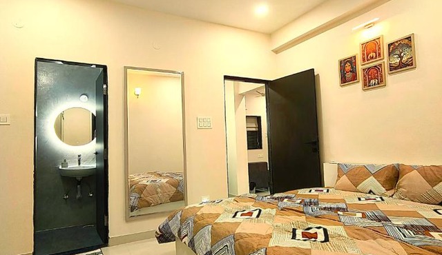 New Spacious 2BHK in Peaceful Colony with Private Parking 2S