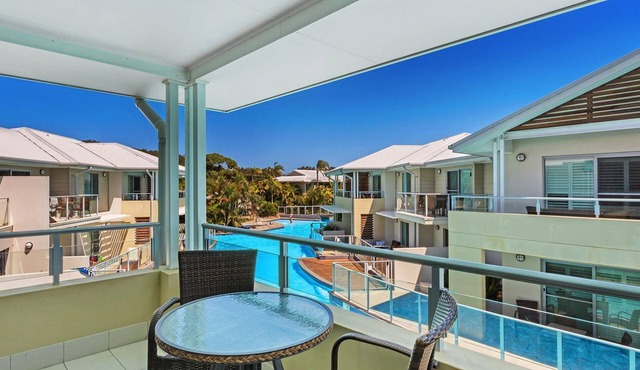 Pacific Blue Apartment 244 - Resort style adjoining apartments with views of the wraparound pool