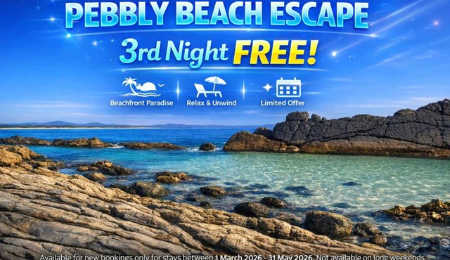 Pebbly Beach Escape