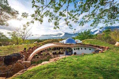 SaffronStays AsanjA Titaly - 2BR earth-sheltered pool villa with rooftop garden, Sahyadri hill views near Mumbai
