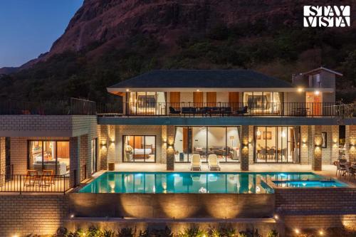 StayVista's Esperanza - Mountain-Side Retreat with Infinity Pool, Gazebo & Indoor-Outdoor Activities