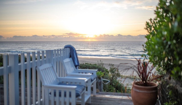 TONIC on Boomerang Beach. absolute beachfront & nestled in the dunes