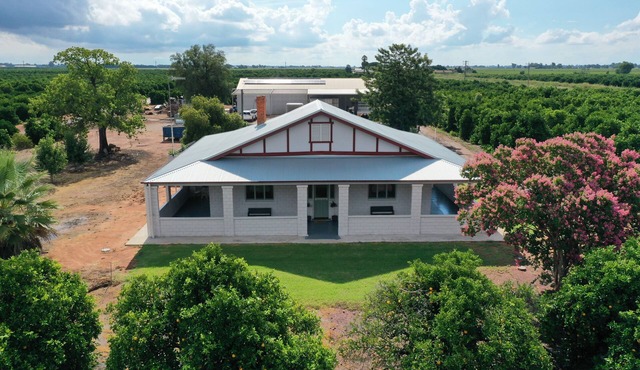 Unique Cottage in orchard setting - quiet, peaceful setting close to town