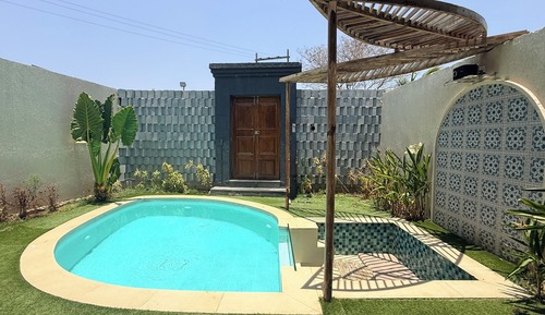 Cottage, Balcony, Pool View