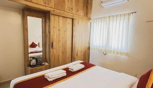 Superior Triple Room, Balcony, Garden View