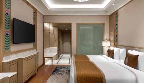 Superior Twin Room, 2 Twin Beds, Pool View (Mewar)