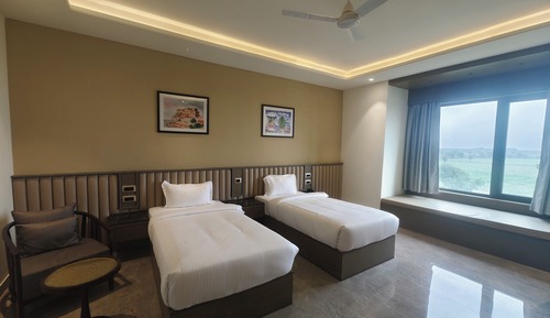 Premium Twin Room, Balcony, Garden View