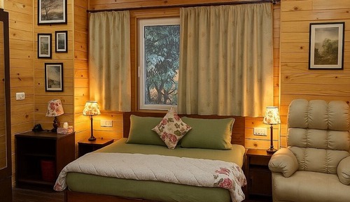 Standard Cottage, Balcony, Mountain View