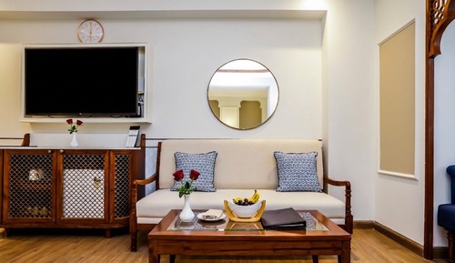 Purna King Room with Hill view