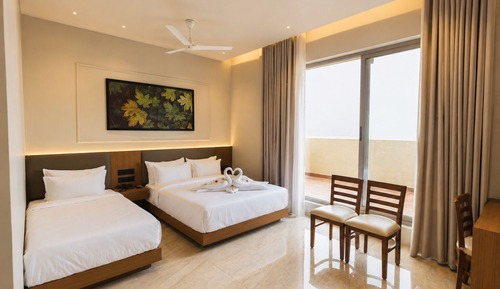 Premium Twin Room With Balcony