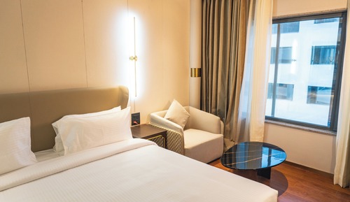 Deluxe Twin Room, Pool View