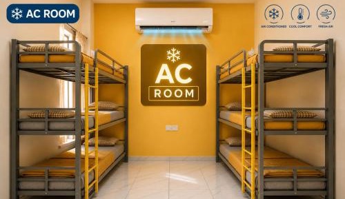 6-Bed Male Dormitory Room