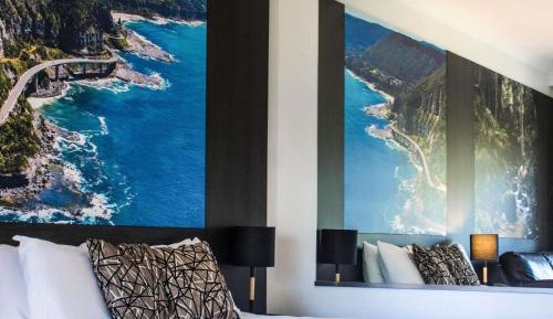 Superior Room with One King Bed and One Double Bed and Balcony