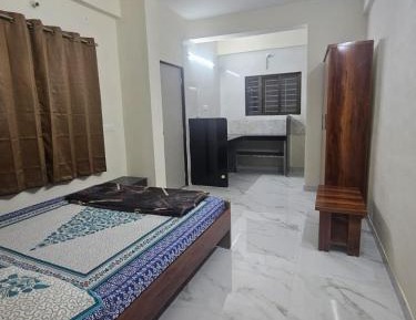 Studio with Balcony