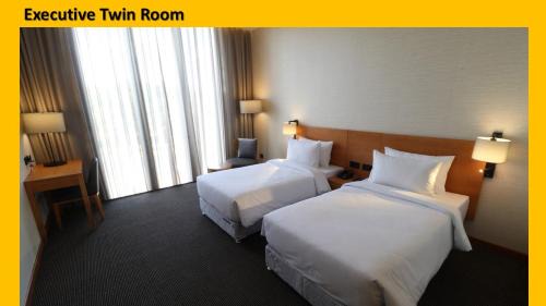 Superior Twin Room with 15% off on laundry and mini bar & 20% off on spa services
