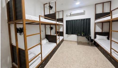 Bed in 8-Bed Mixed Dormitory Room