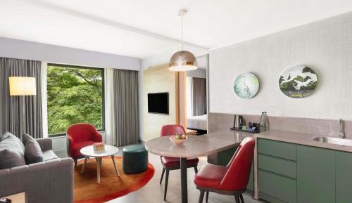 Superior Queen Suite with Balcony  with 10% discount on SPA,Happy Hours 1+1 on IMFL at Flamingo Bar, Early checkin & Late Checkout (Subject to Availability)