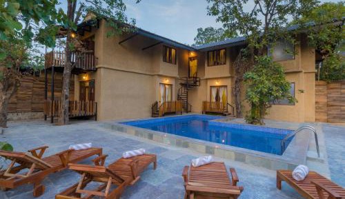 4 Bed Room Pool Villa with Jungle View